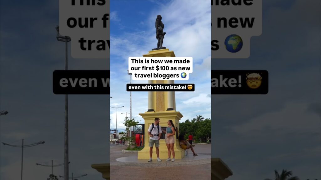 From $0 to $100 with a travel blog👇