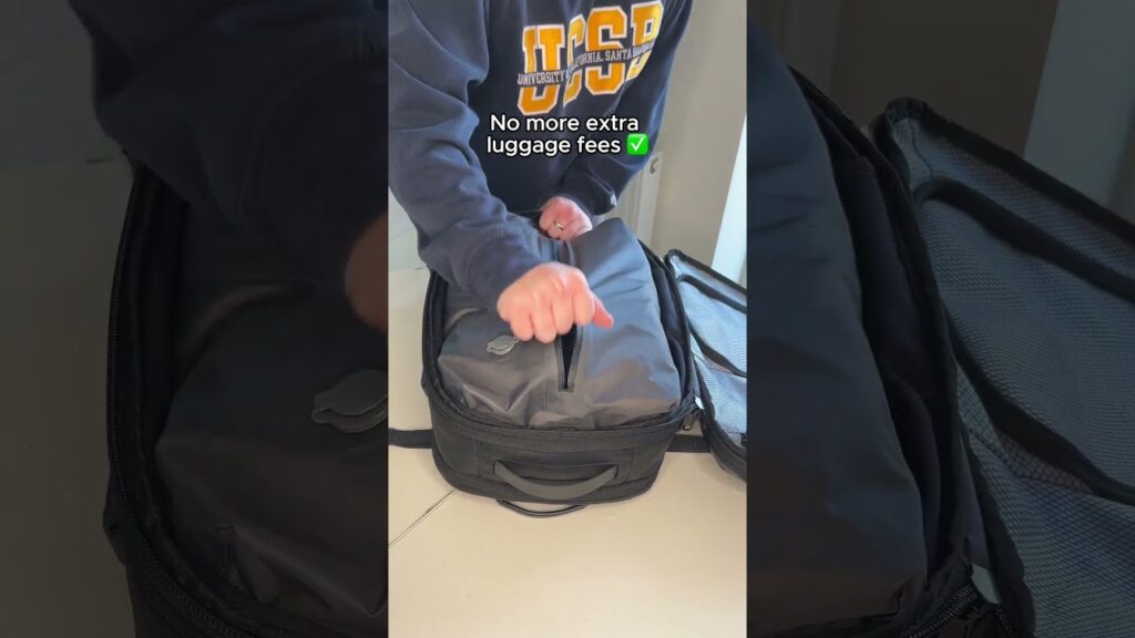 The best carry-on backpack for traveling 🎒 #travel