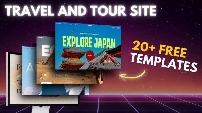How to make the BEST Free Tours & Travels Website!