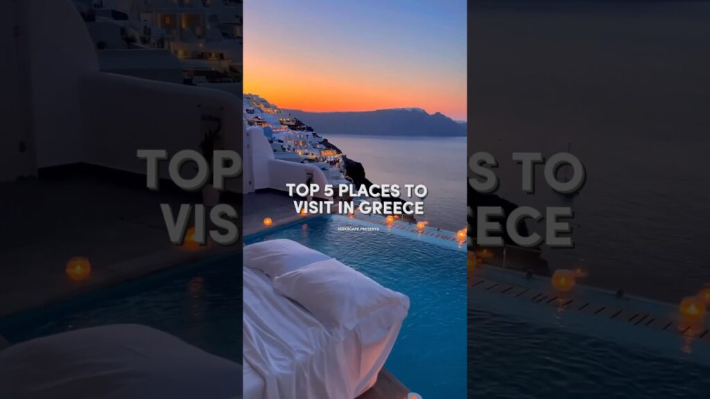 Top 5 BEST PLACES to Visit in GREECE! - Travel Video