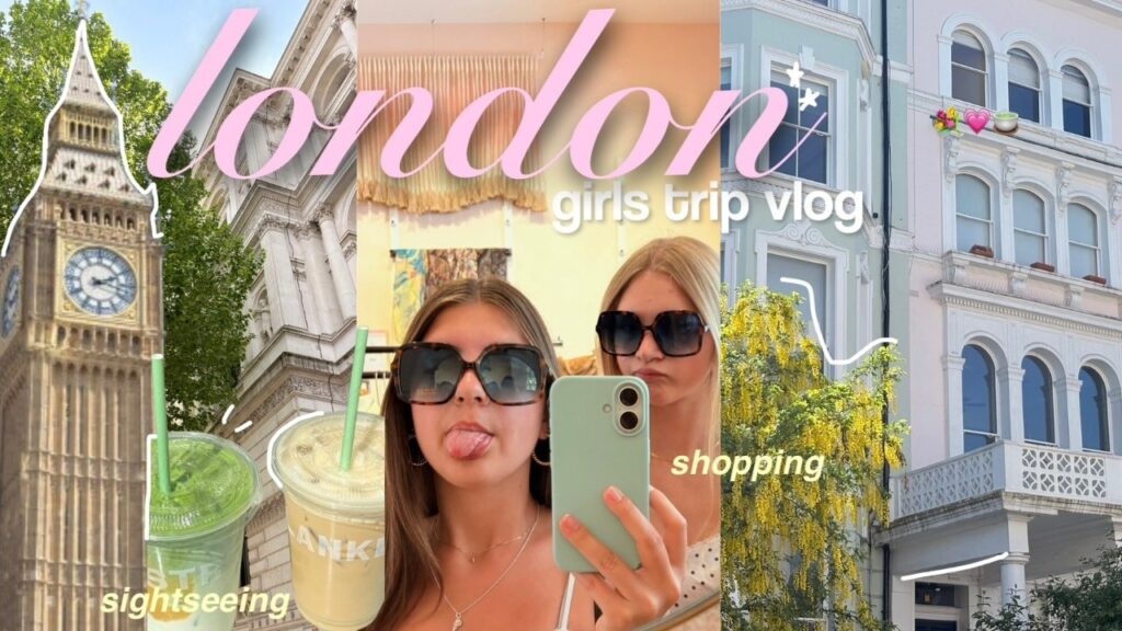 SHOP WITH ME IN LONDON *london girls trip vlog* 💐