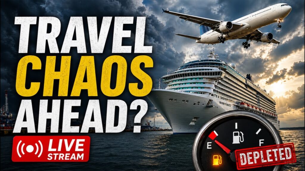 Is Travel Chaos Looming? Live Stream with Travel Blog Jamie!
