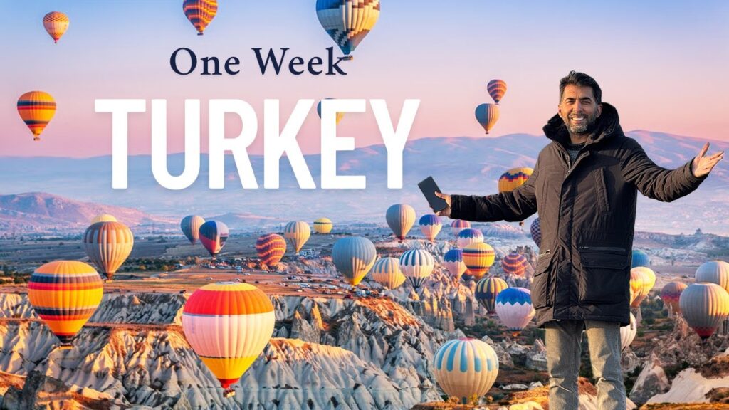My Crazy ONE WEEK  TURKEY ROAD TRIP Planned by AI | Istanbul | Cappadocia | Konya