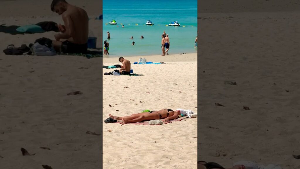 🇹🇭Phuket Beach Summer Time Best Summer Holiday 26🧜🏽‍♂️ #phuketbeach