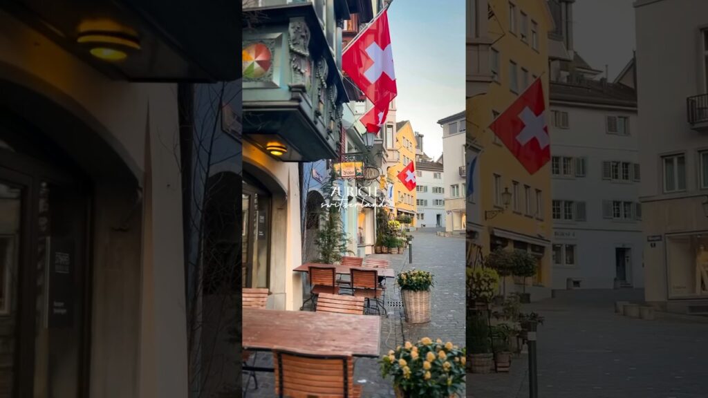 The beautiful city of Zurich in Switzerland 🇨🇭#zurich #visitzurich